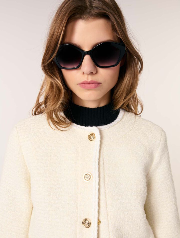 Short tweed jacket