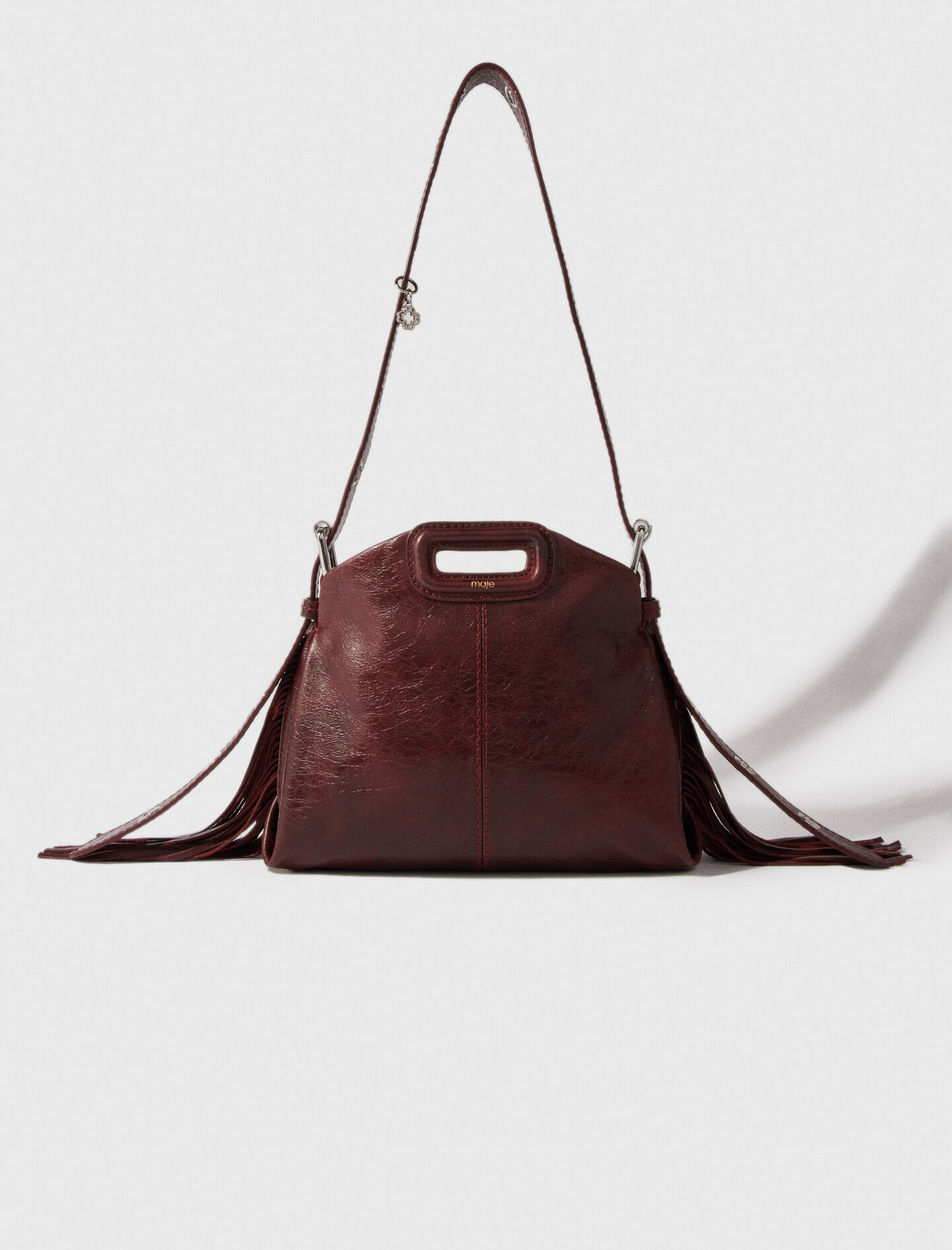 【MUCENT】CARBU BIG EYELET LEATHER MINI BAG Maje_MFASA01203-G005_F_1.jpg