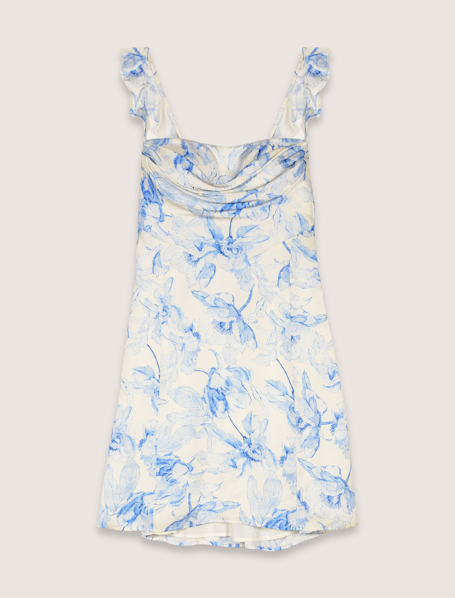 Short patterned dress