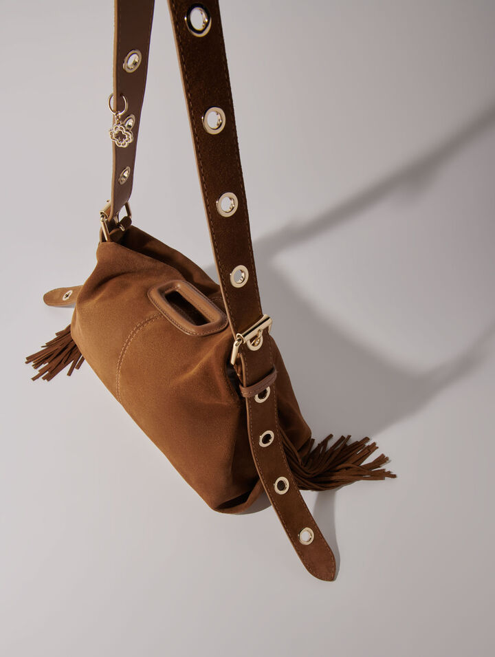 Suede Miss M bag