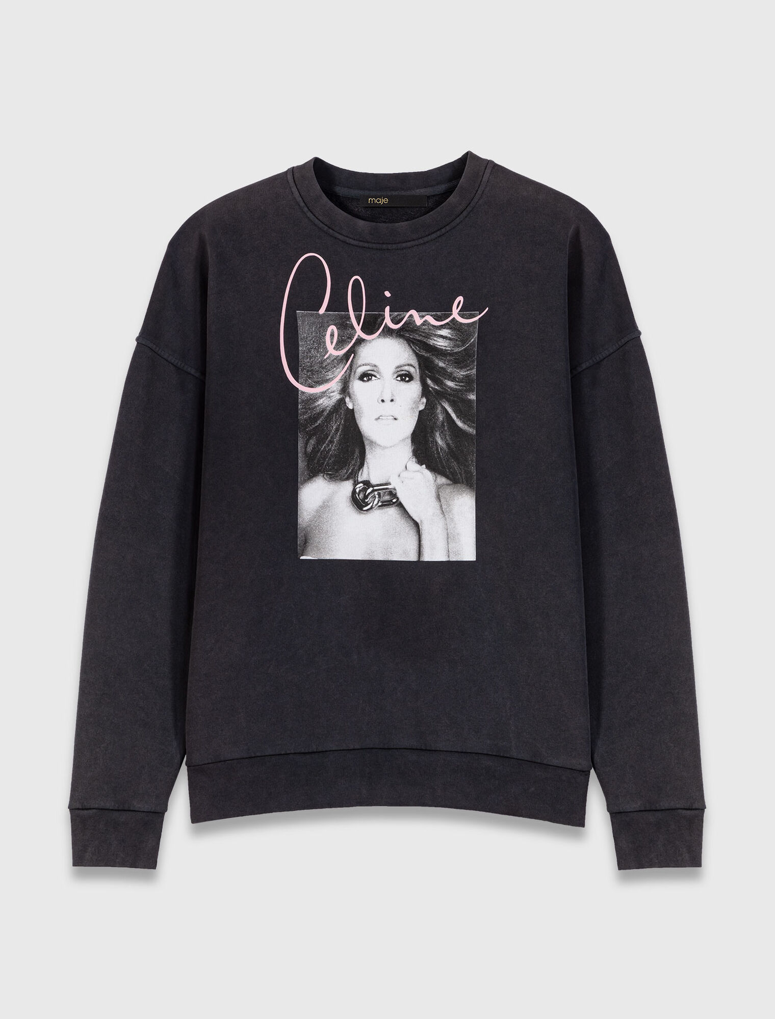 Maje x C&eacute;line Dion sweatshirt