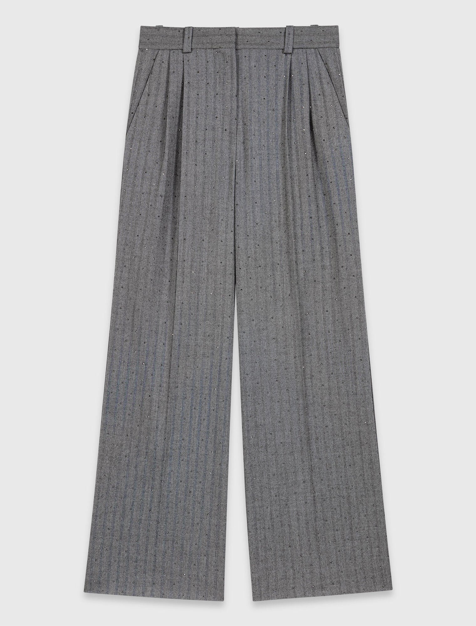 Rhinestone suit trousers