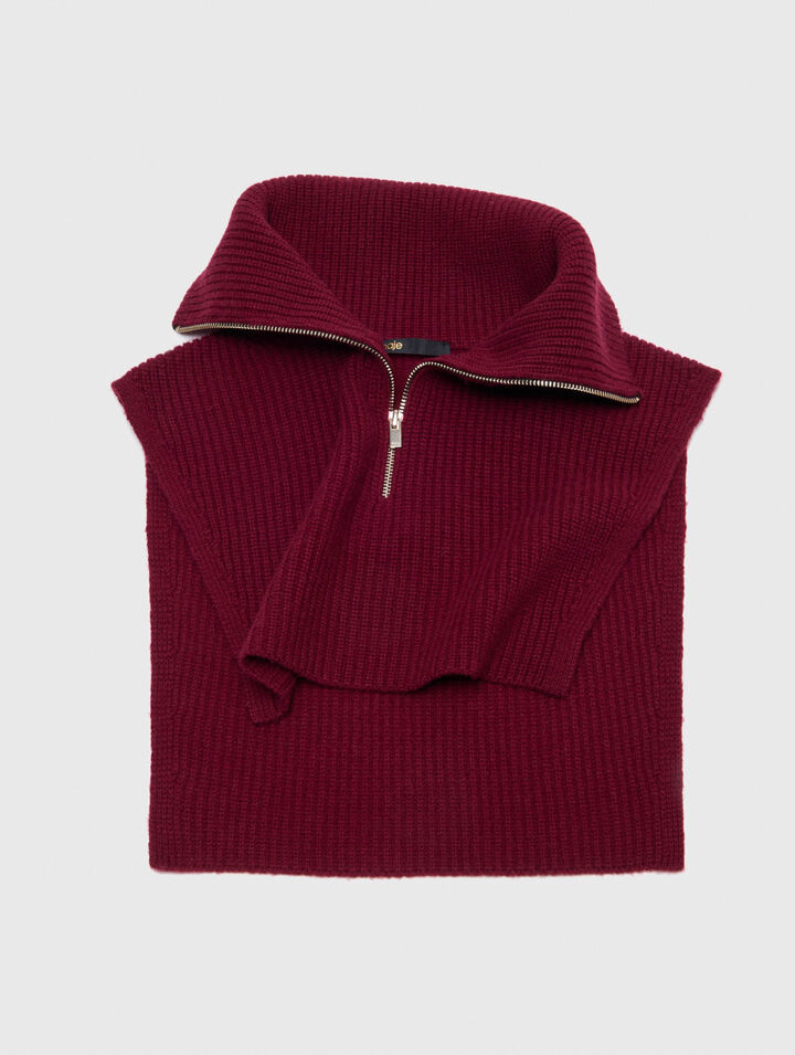 Knit collar
