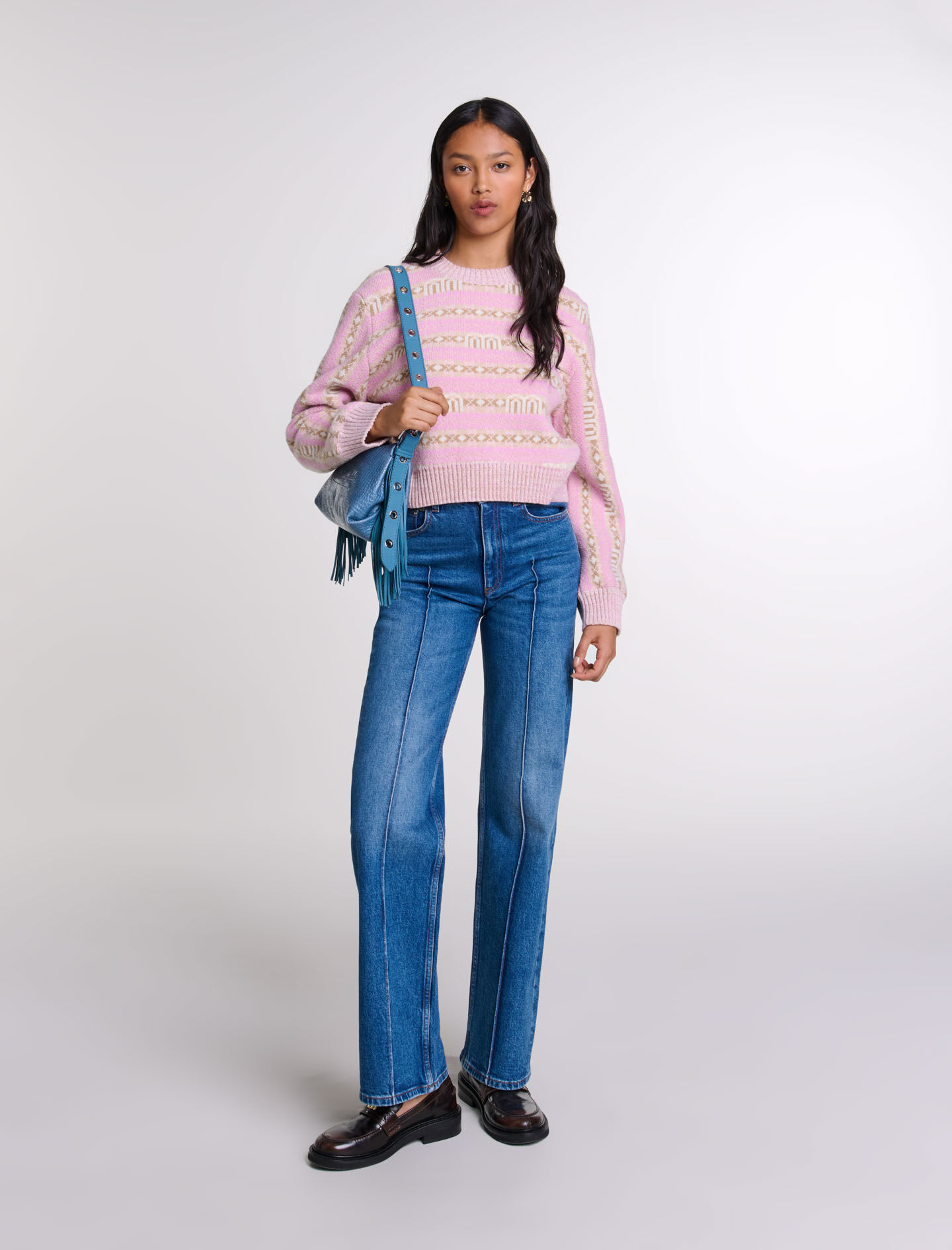 Jacquard jumper Pullovers Maje