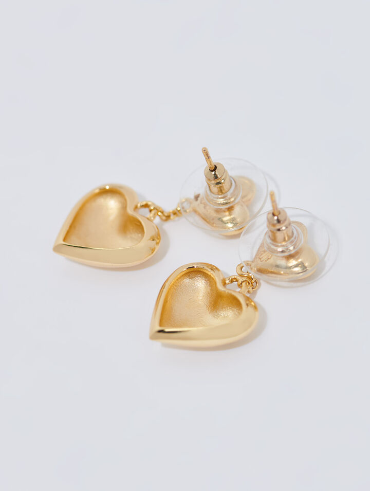 Heart earrings