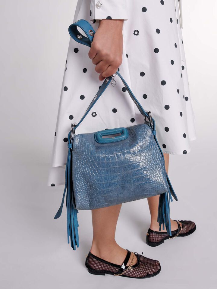 Mock croc Miss M mini bag
