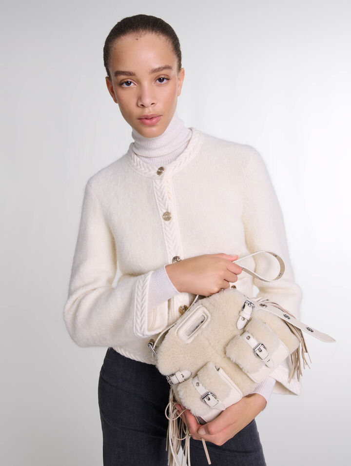 Knit cardigan