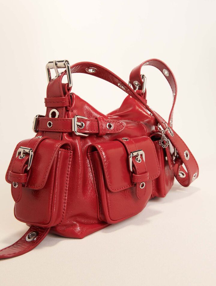 Miss M Mini cargo leather bag