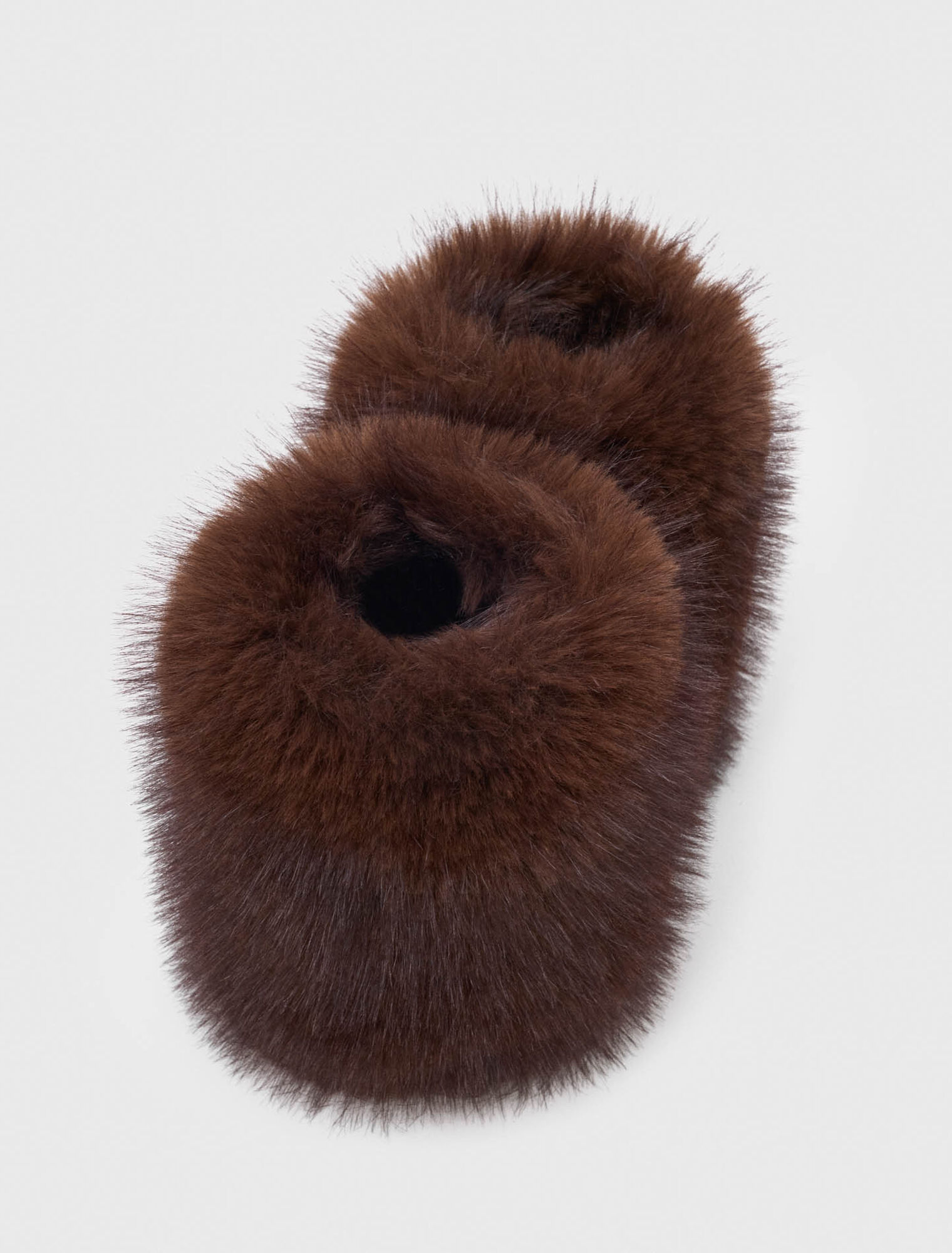 Faux fur cuffs