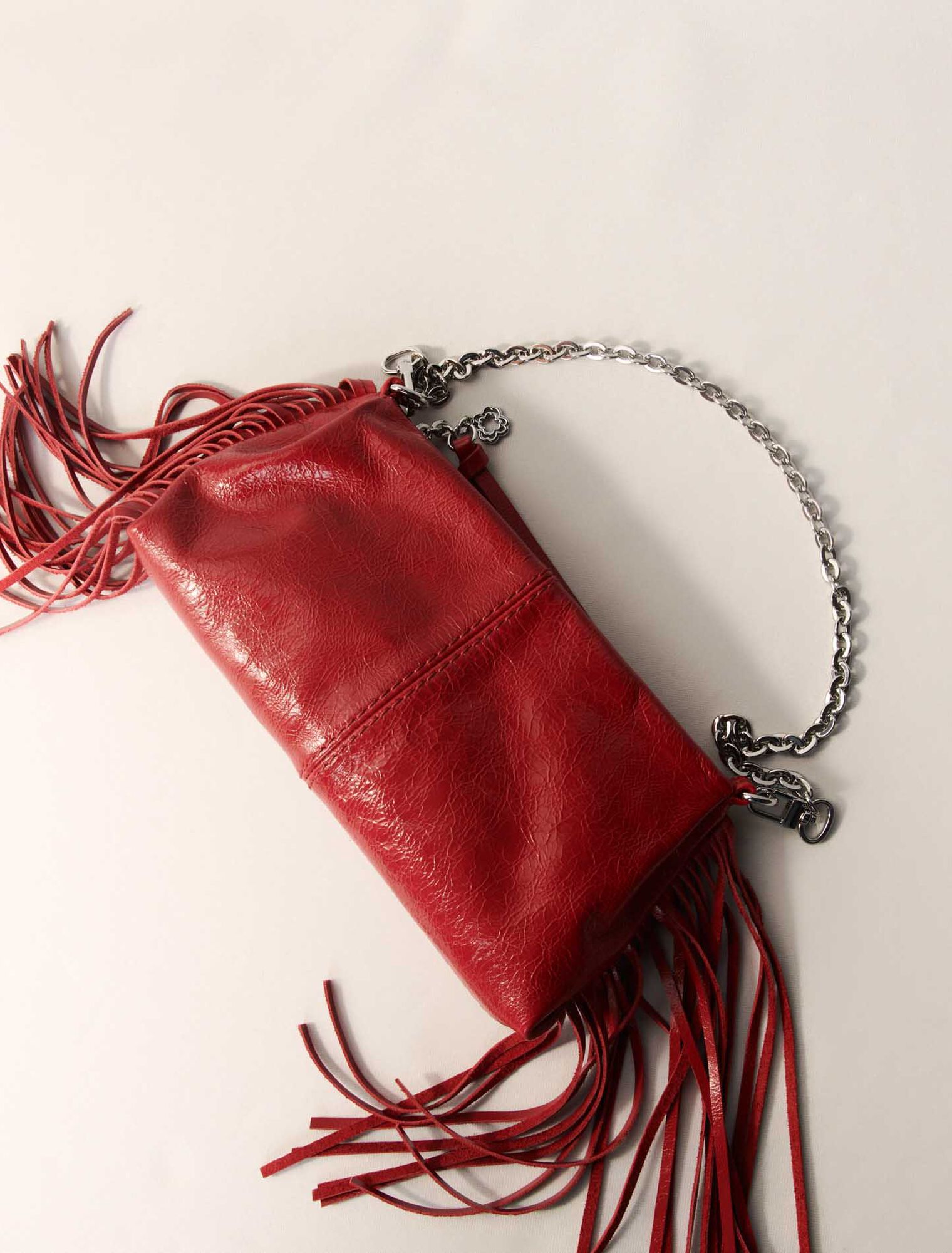 Miss M Pouch leather clutch