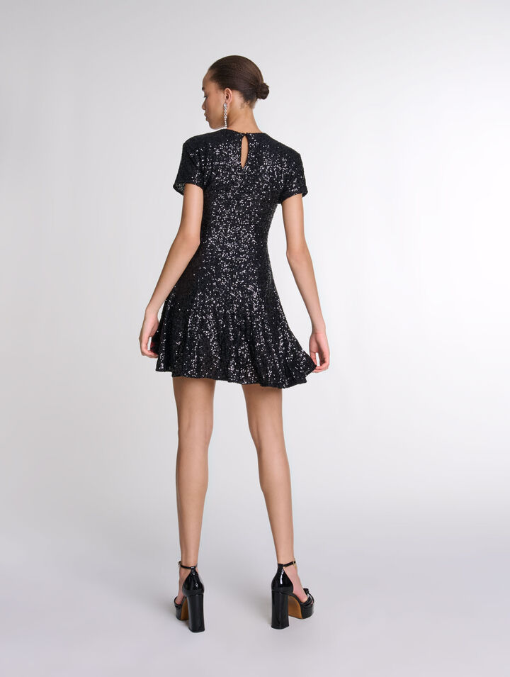 Short sequin dress