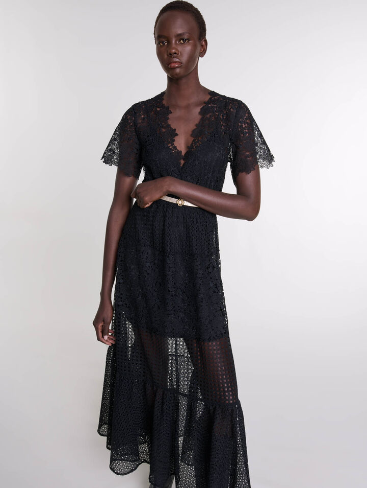 Lace maxi dress