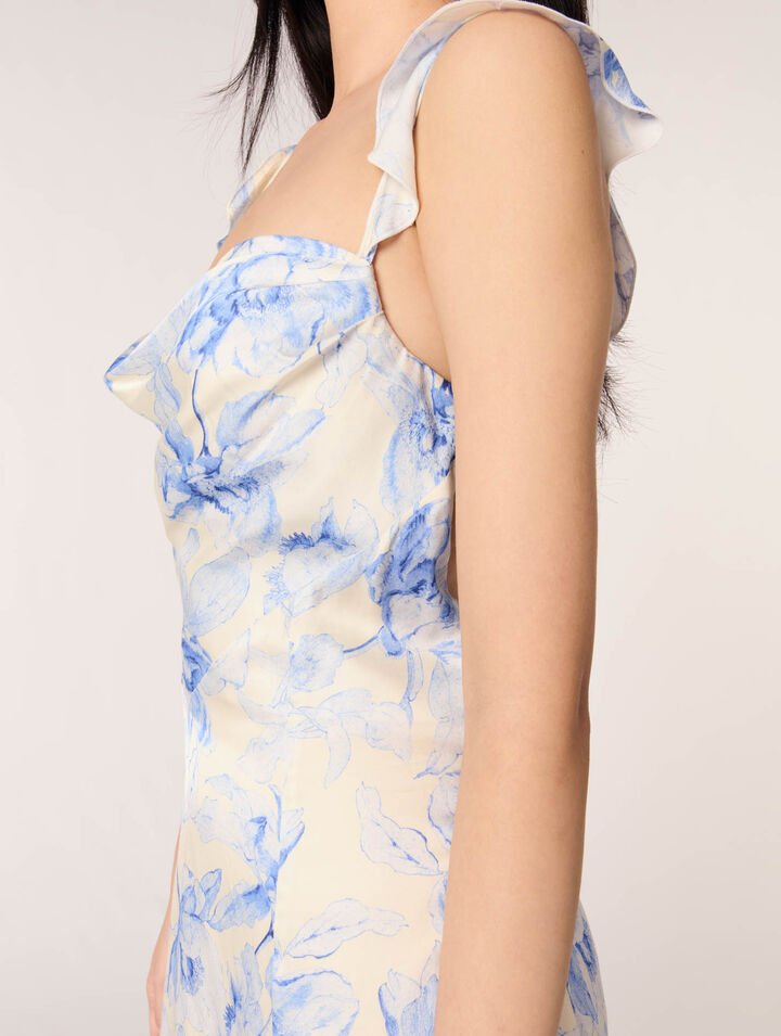 Short patterned dress