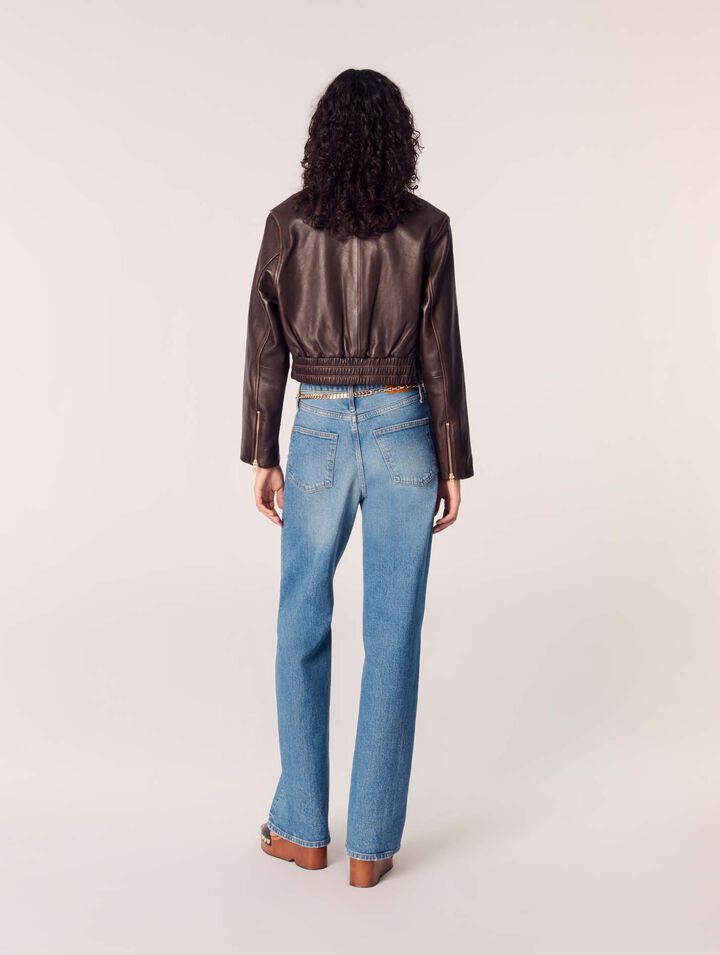 Vintage leather jacket