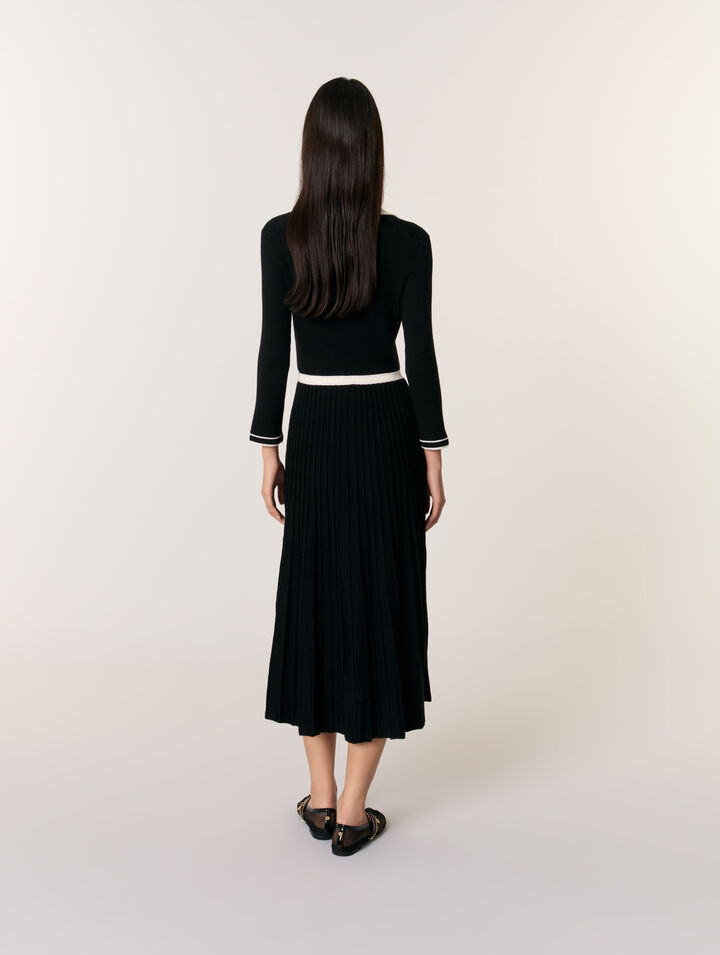 Knit maxi dress