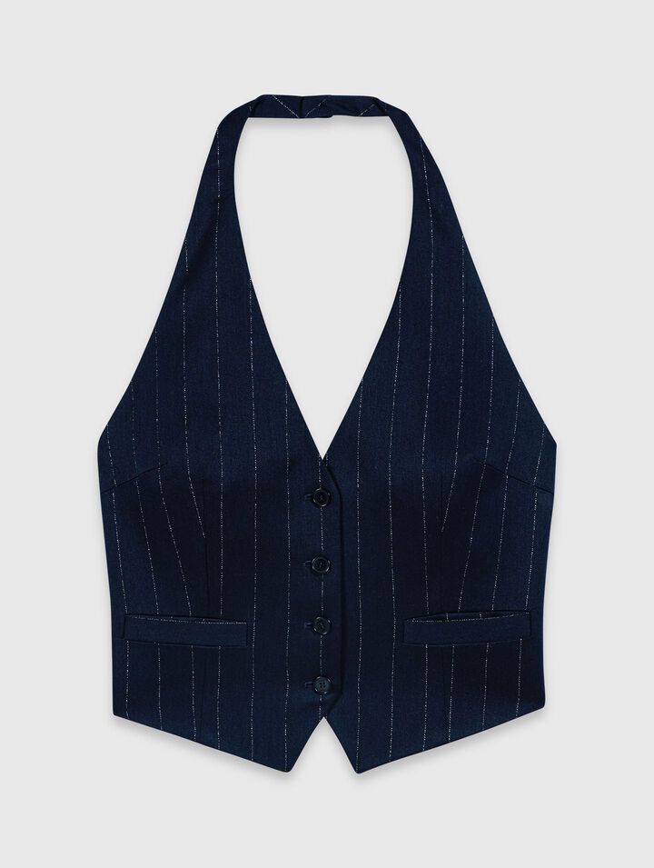 Tailored backless top
