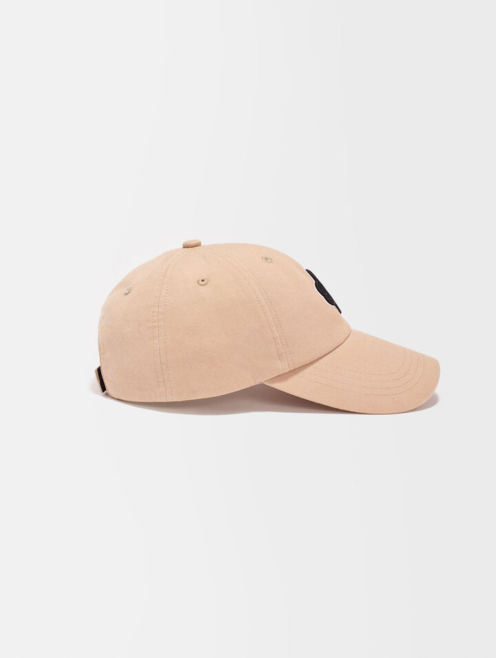 Cotton cap with Clover logo