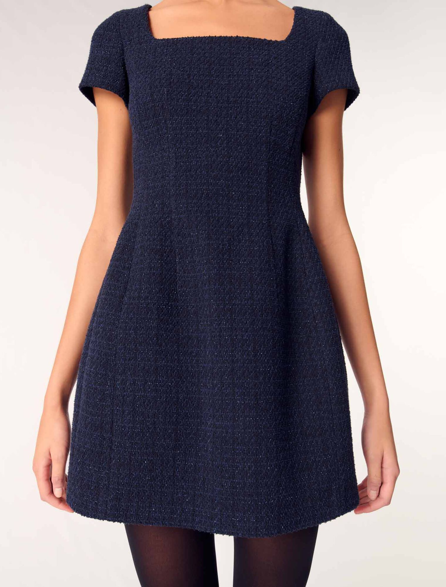 Short tweed dress