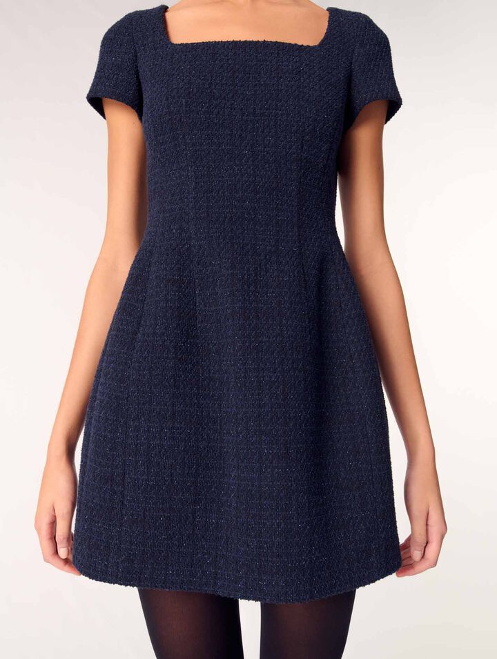 Short tweed dress