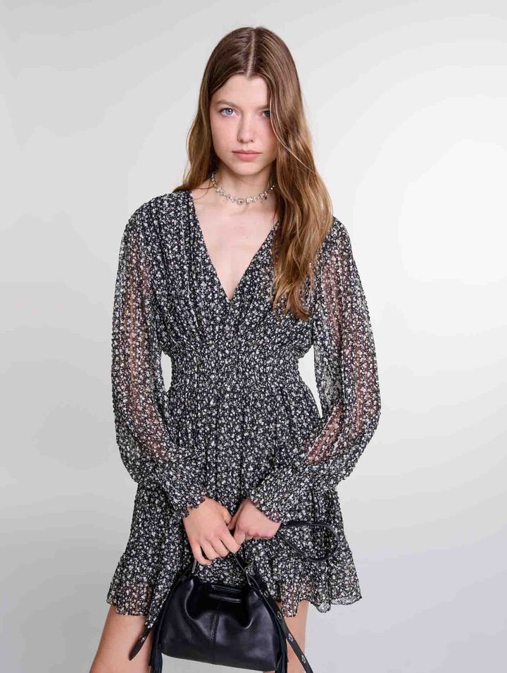 Short flared dress
