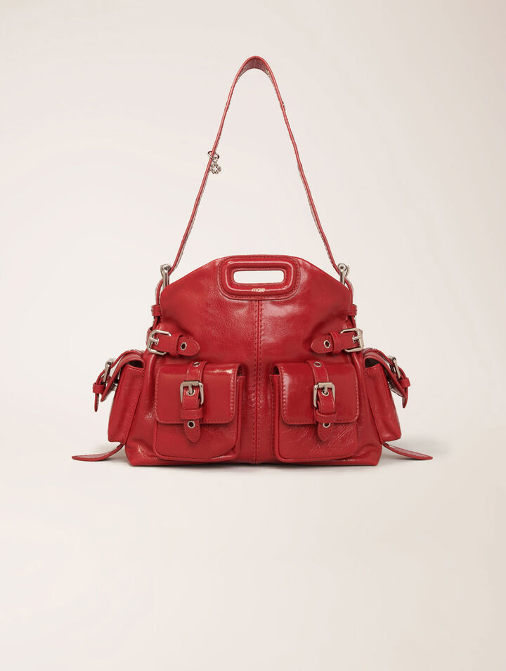 Miss M Mini cargo leather bag