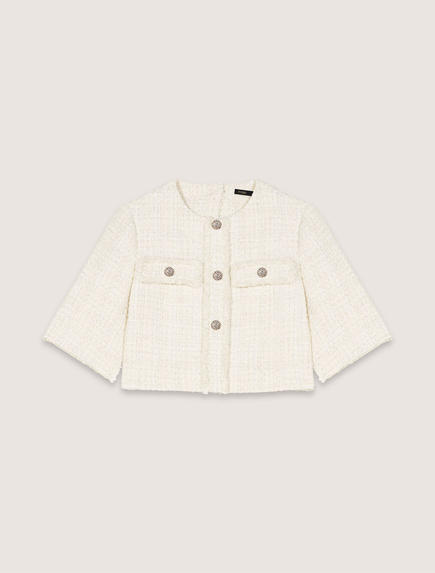 Tweed 2-in-1 short dress