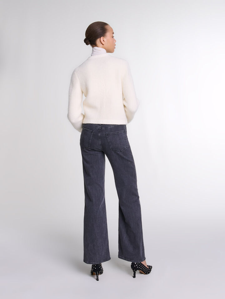 Knit cardigan