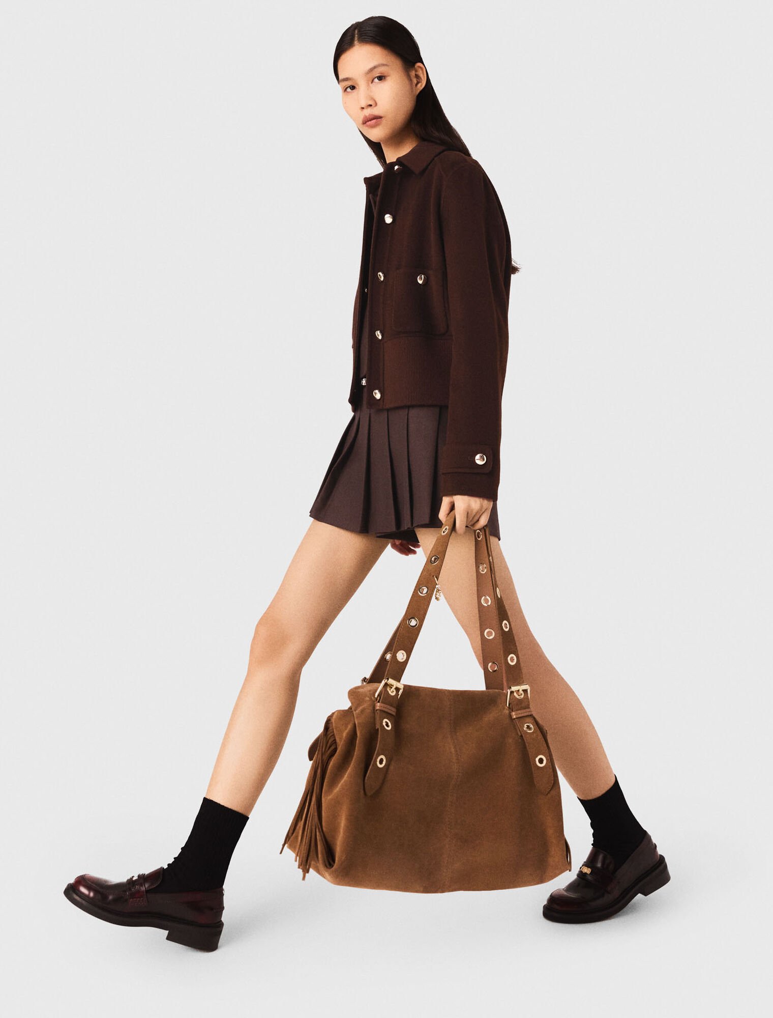 Short reversible coat