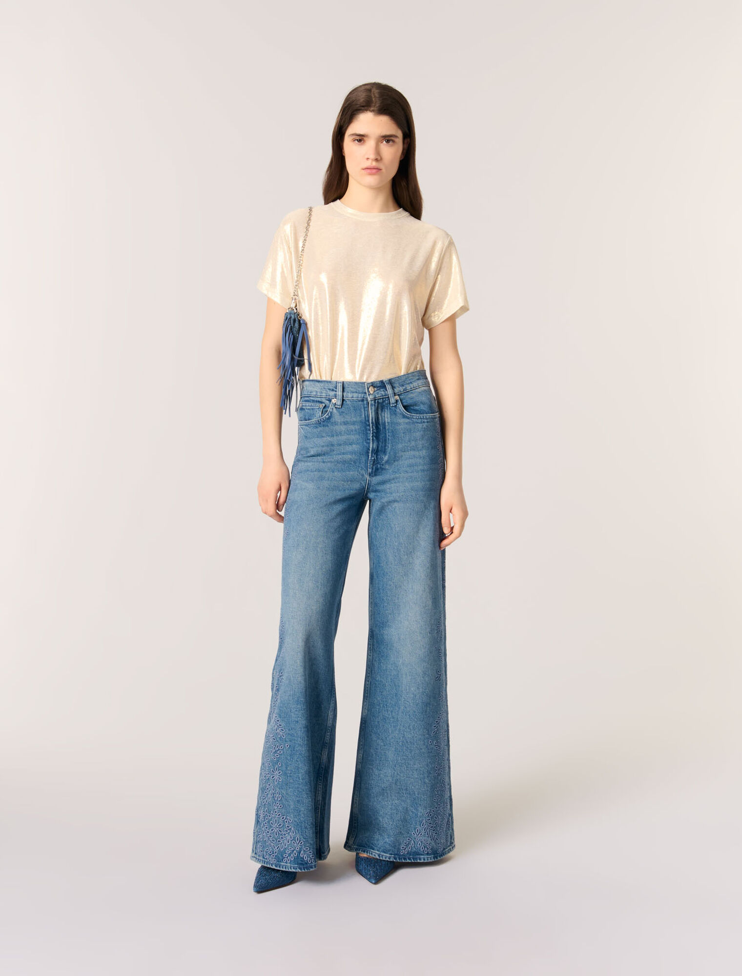 Lamé T-shirt