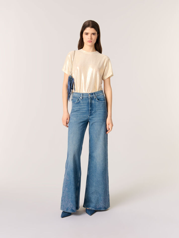 Lamé T-shirt
