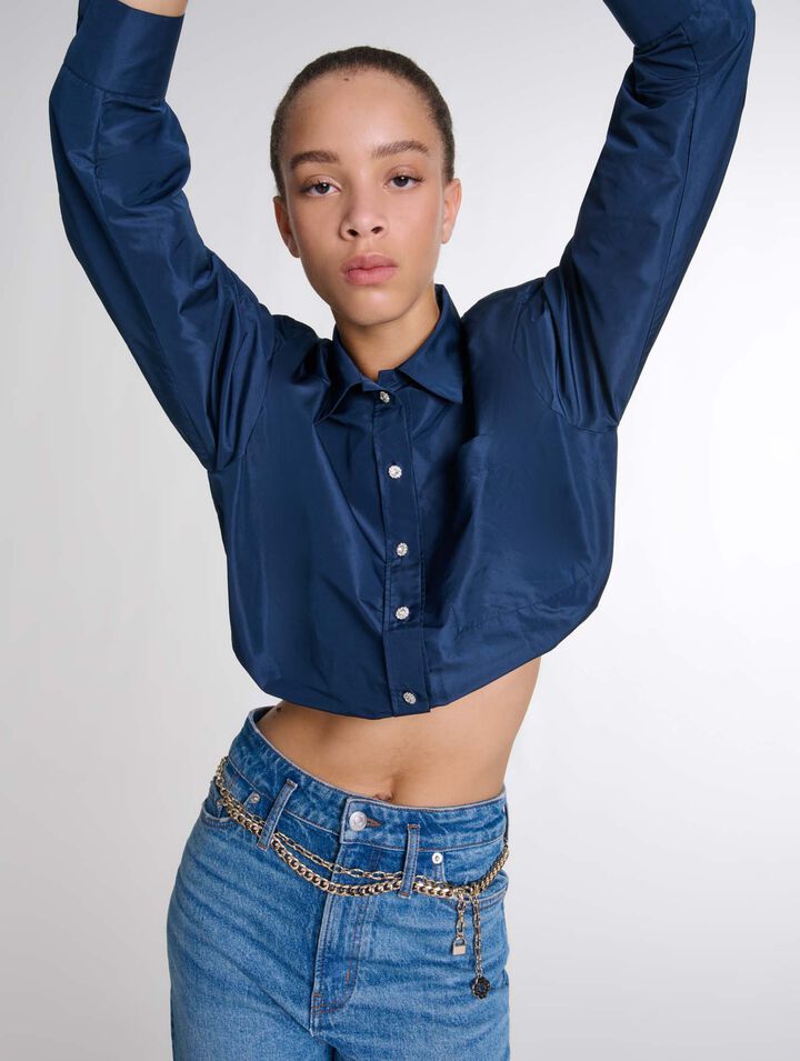 Cropped shirt