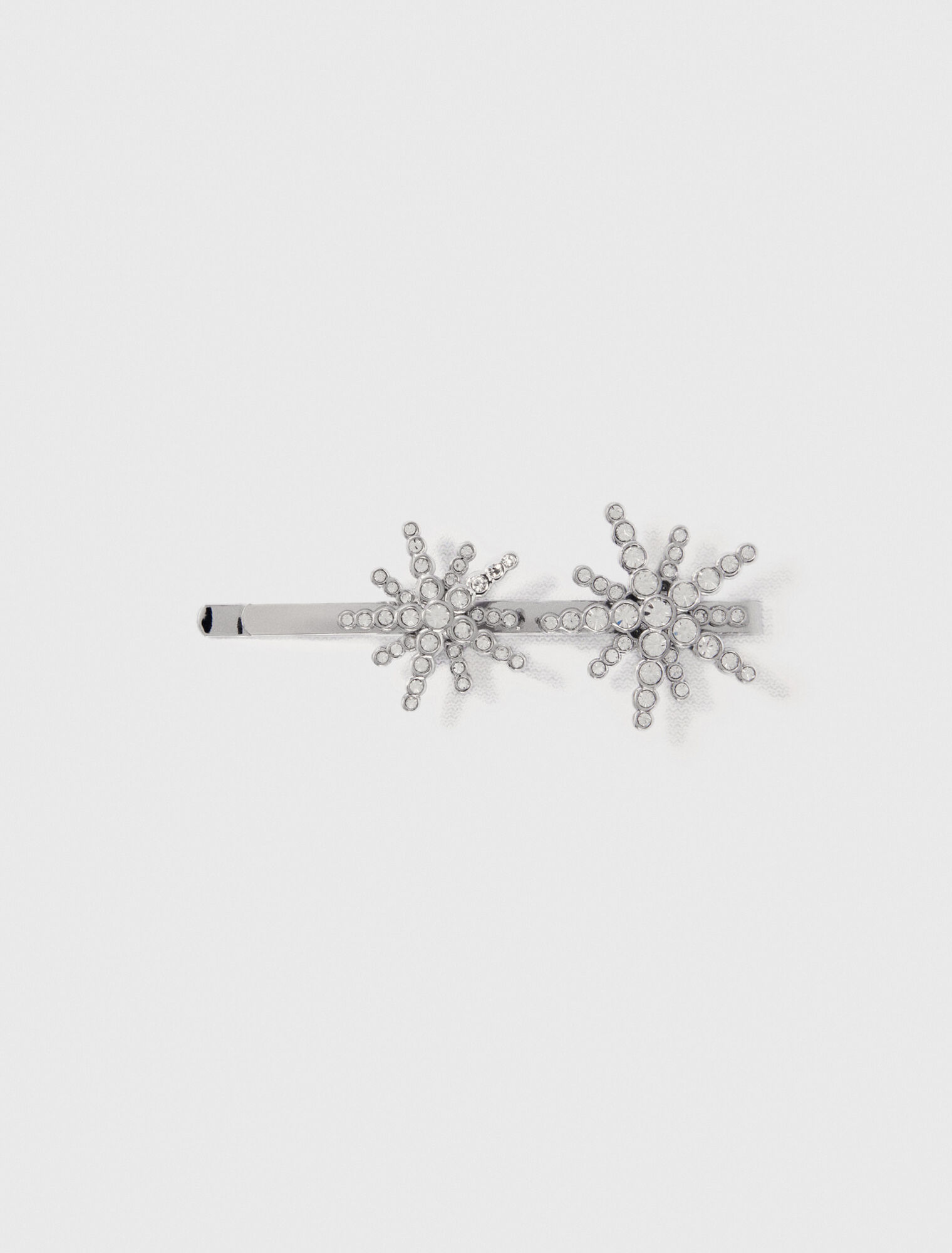 Star rhinestone barrette