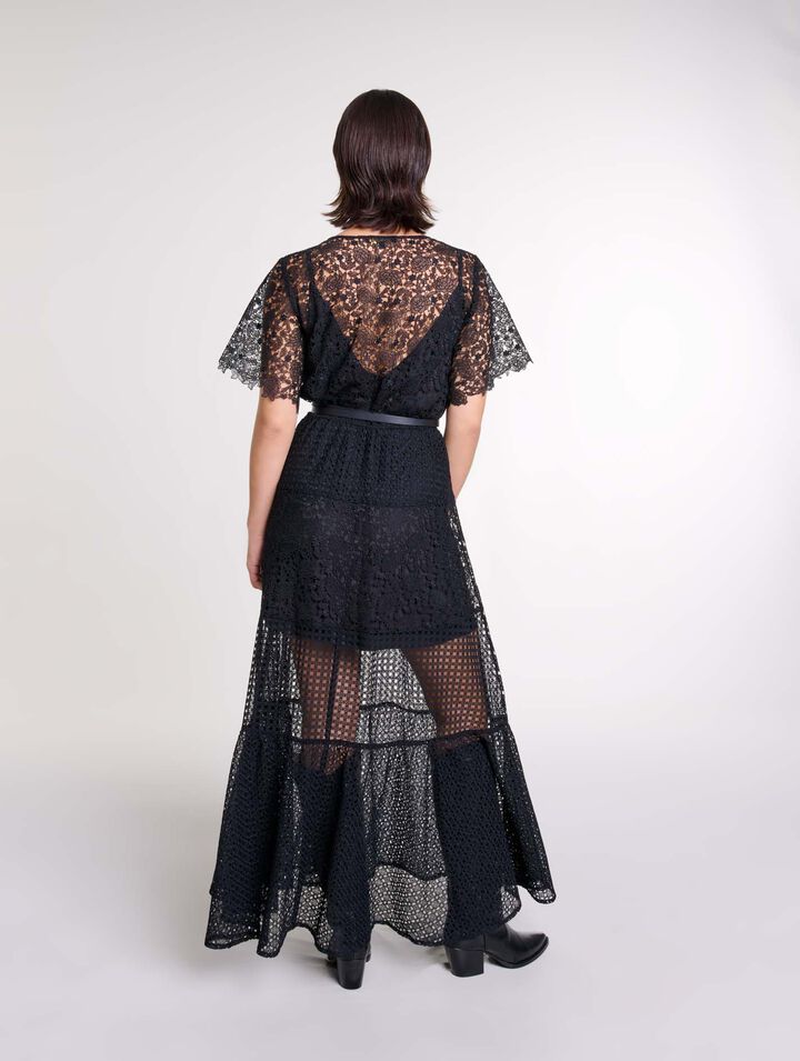 Lace maxi dress