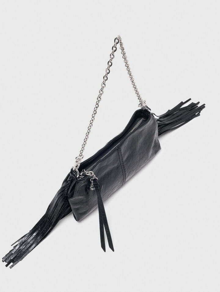 Patent leather Miss M clutch bag