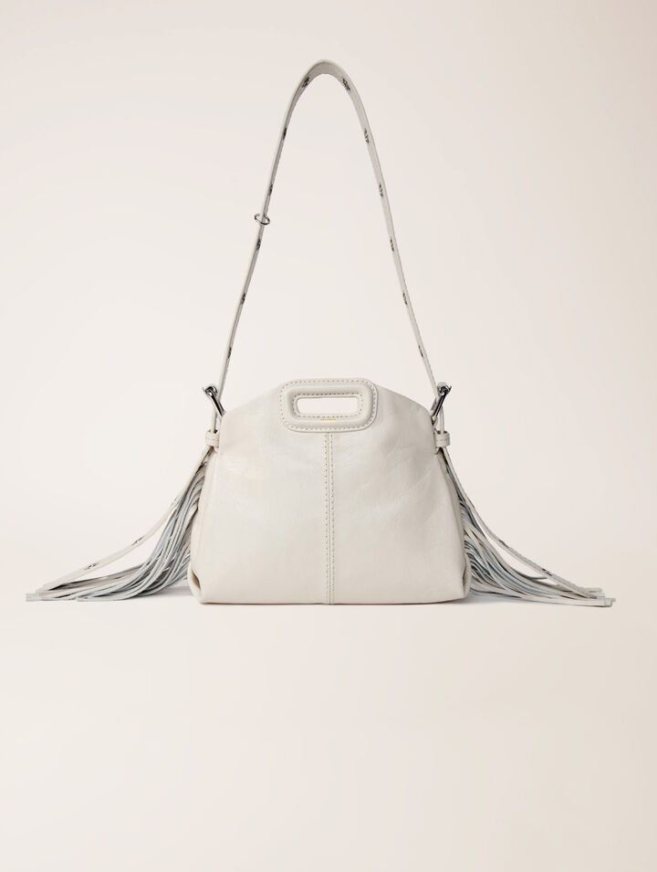 Crackle leather mini Miss M bag