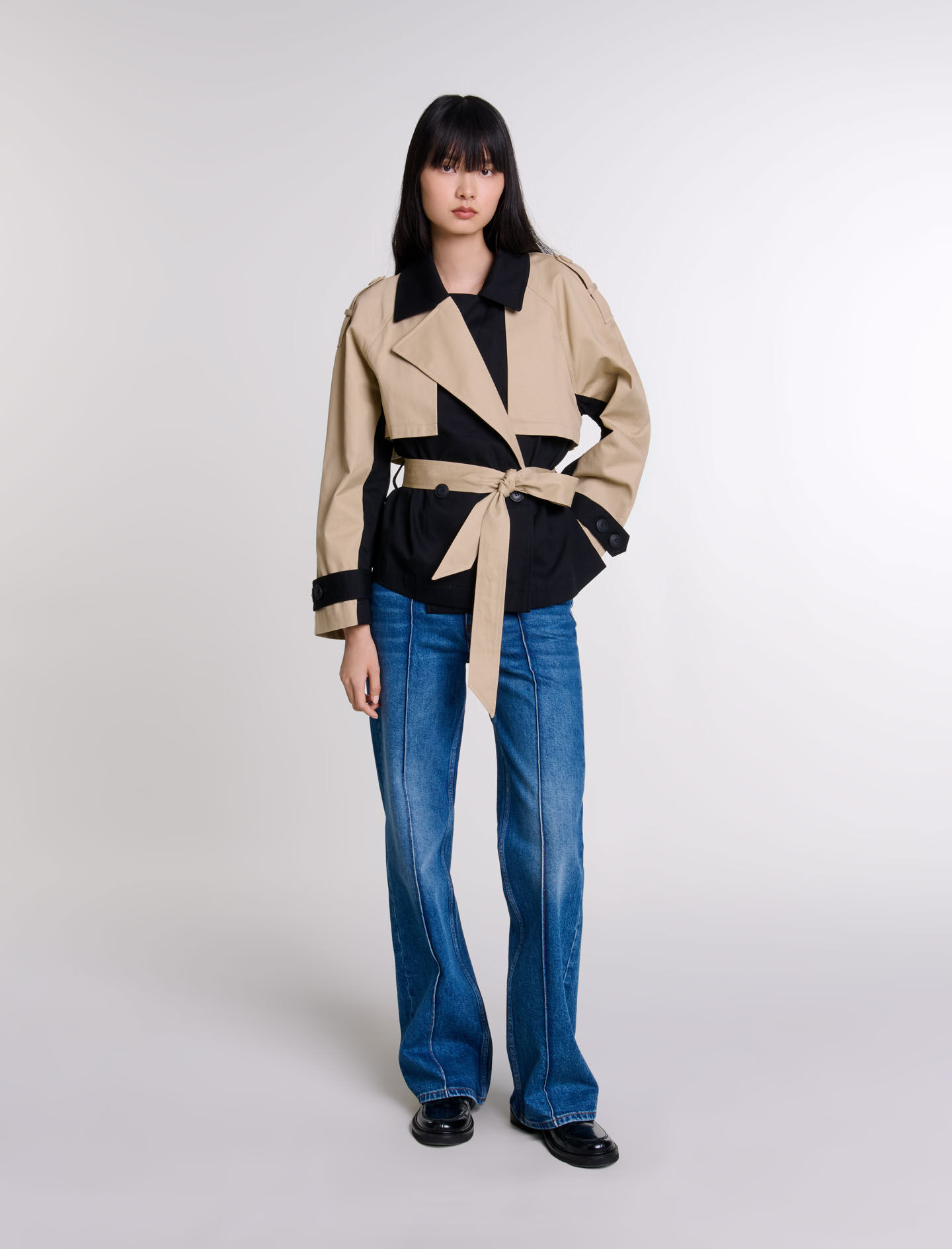ジャケット・アウター andmary  Ange short coat ANDMARY】Ange short coat