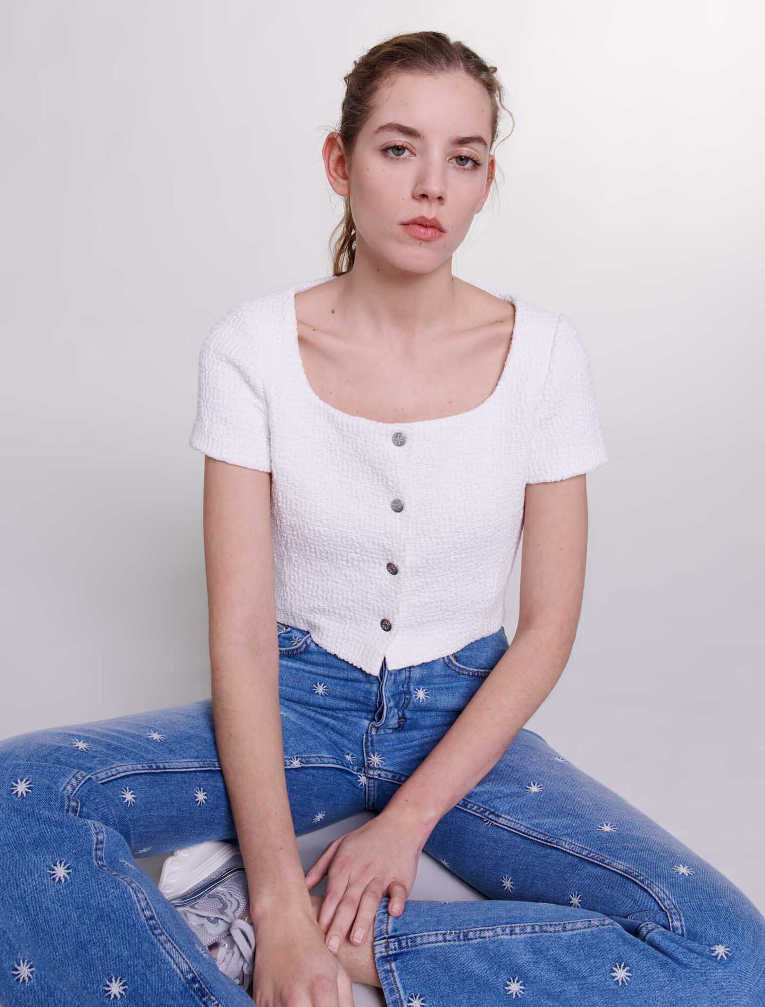 Tweed top