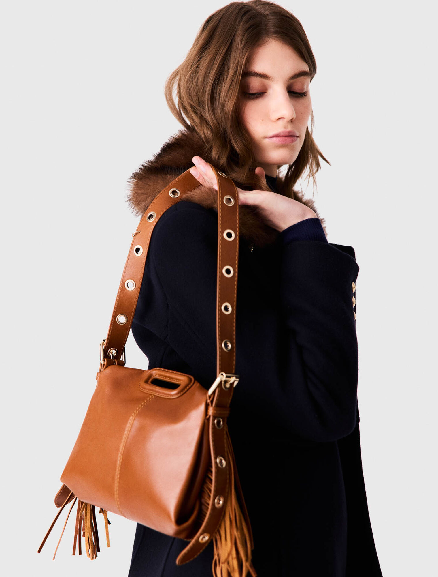 Smooth leather mini Miss M bag