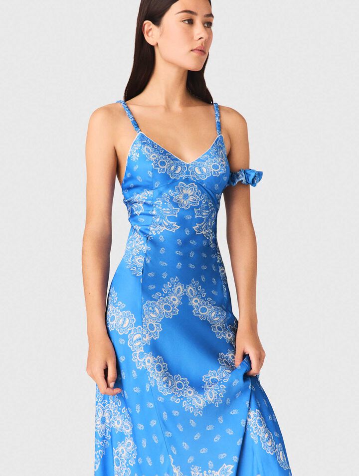 Patterned maxi dress