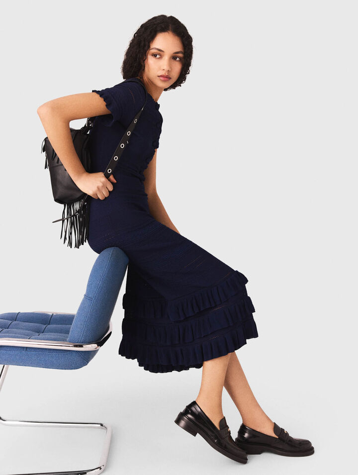 Miss M mini plain leather bag