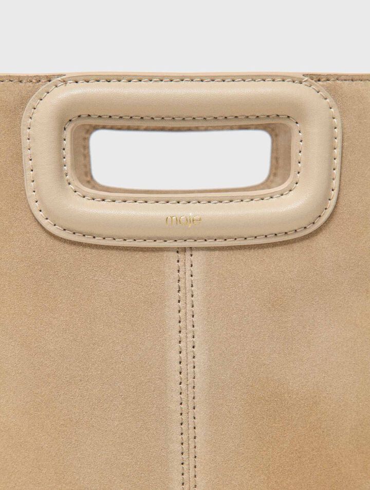 Suede M bag