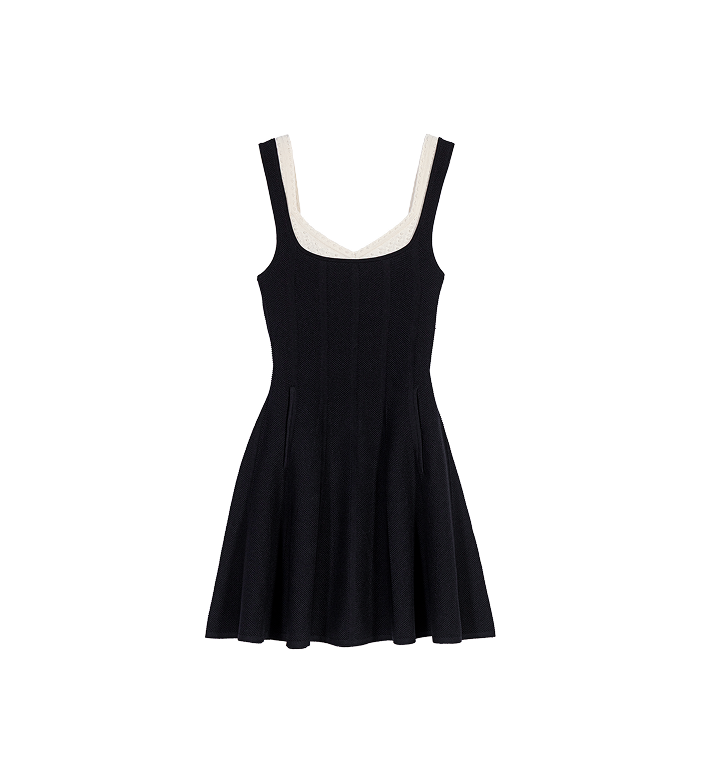 Short 2-in-1 Effect Dress